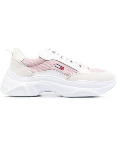 Tommy Hilfiger Lace-up Low-top Sneakers - White