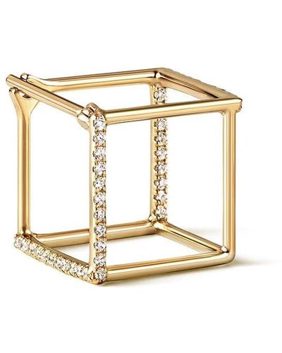 Shihara Orecchino Diamond Square Earring 10 (02) - Multicolore