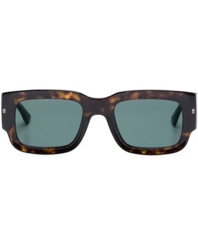 DSquared² Hype Rectangle Sunglasses - Brown