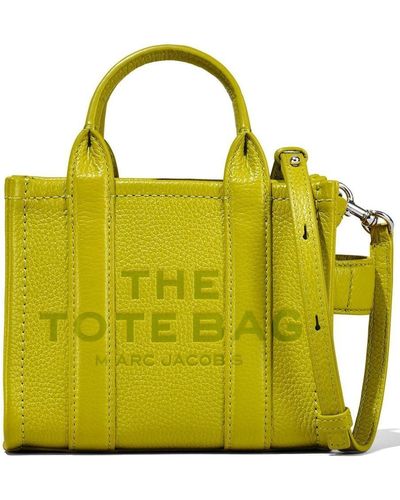 Marc Jacobs ザ レザー トートバッグ ミニ - イエロー