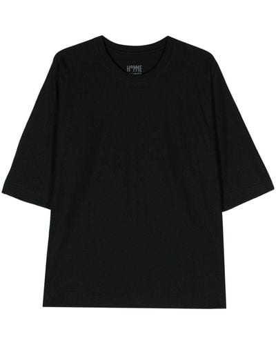 Homme Plissé Issey Miyake Release Cotton T-shirt - Black