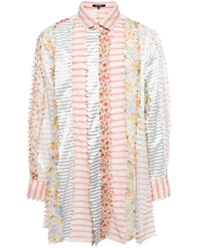 BOTTER Camicia con design color-block - Rosa