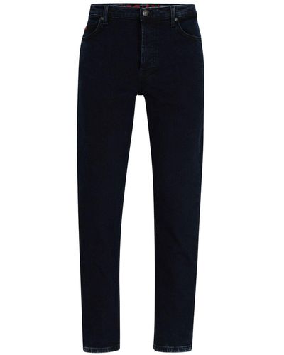 HUGO Low-rise Slim-fit Jeans - Blue