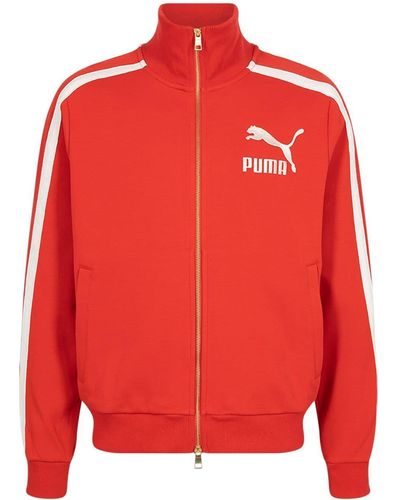 PUMA X Rhuigi T7 Jacke mit Reißverschluss - Rot
