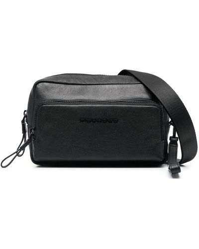 Piquadro Recycled Polyester Belt Bag - Black