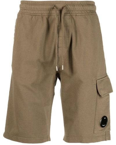 C.P. Company Drawstring-fastening Bermuda Shorts - Natural