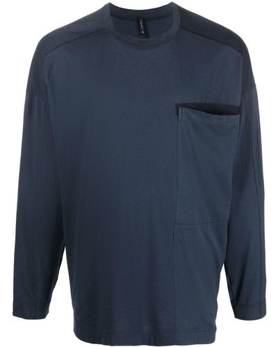 Transit ポケット Tシャツ - ブルー