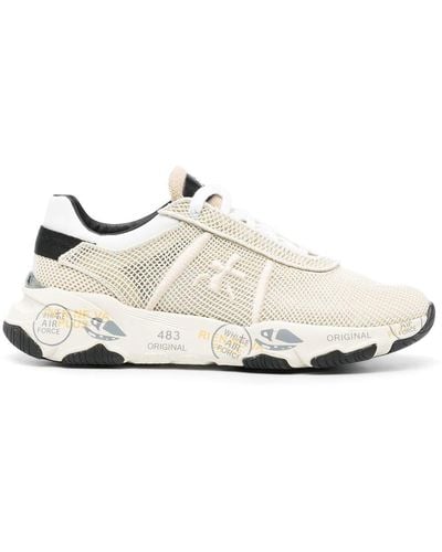 Premiata Buff Mesh Low-top Trainers - White