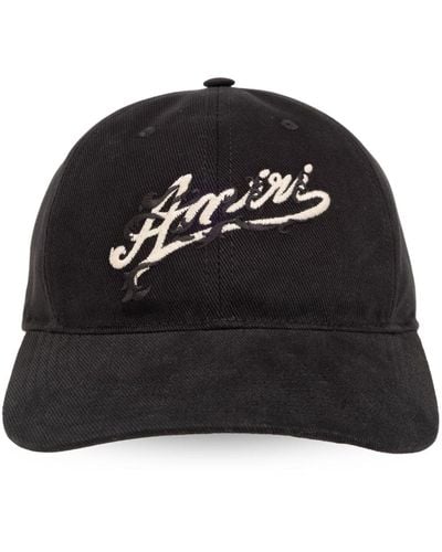 Amiri Cappello da baseball con ricamo - Nero
