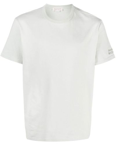 Alexander McQueen ロゴ Tシャツ - ホワイト