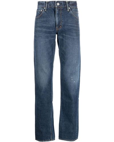 Visvim Jeans dritti - Blu