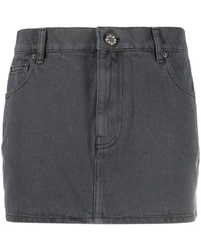 ROTATE BIRGER CHRISTENSEN Denim Rok - Zwart