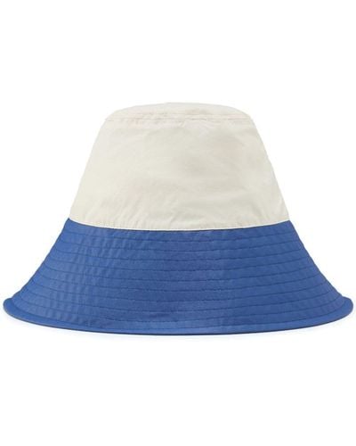Woolrich Cappello bucket con coulisse - Blu