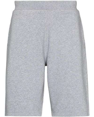 Sunspel Loopback Jersey Shorts - Gray