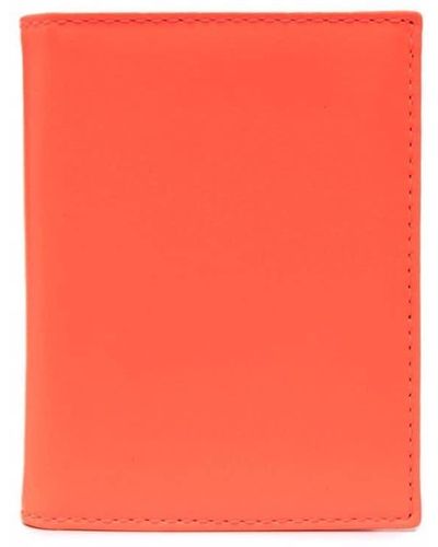 Comme des Garçons Super Fluorescent 二つ折り財布 - オレンジ