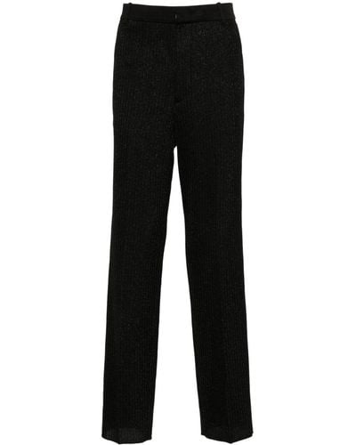 Missoni Striped Tailored Trousers - Black