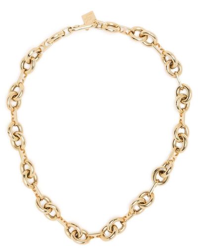 Lauren Rubinski 14kt Yellow Gold Rolo Chain Necklace - Natural