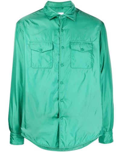 Aspesi Padded Shirt Jacket - Green