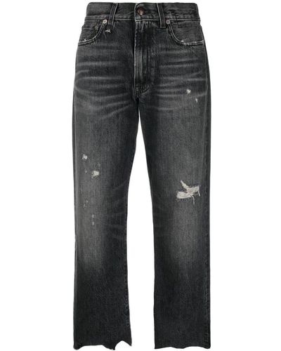 R13 Cropped Jeans - Grijs