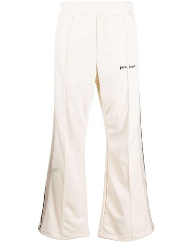 Palm Angels Pantalones de chándal con logo bordado - Neutro