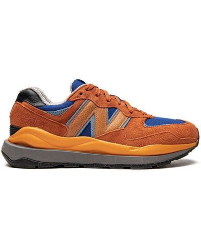 New Balance 57/40 "rust Oxide Blue Groove" Sneakers - Orange