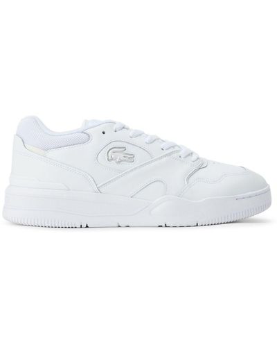 Lacoste Lineshot Leather Sneakers - White