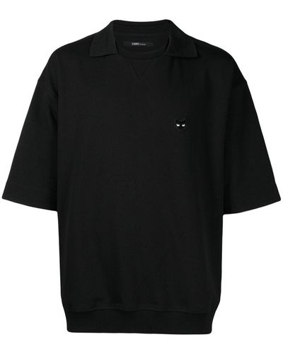 ZZERO BY SONGZIO Patch-detail T-shirt - Black