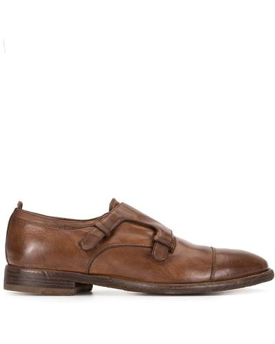 Officine Creative Chaussures à boucles Princetown/046 - Marron