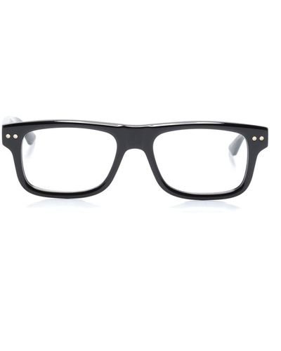 Montblanc スクエア眼鏡フレーム - ブラック