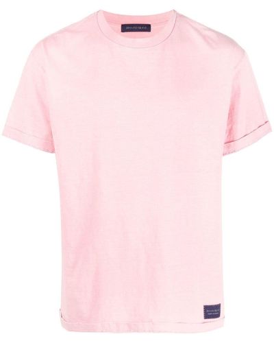 Tara Matthews X Granite Island Vintage-effect T-shirt - Pink
