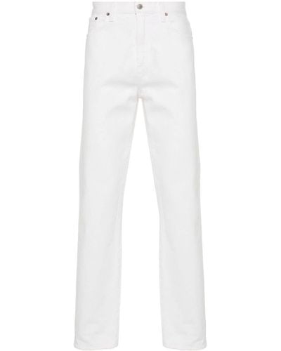 Agolde Klassische Tapered-Jeans - Weiß