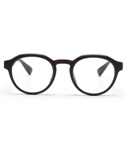 Mykita Jara round-frame glasses - Marrón