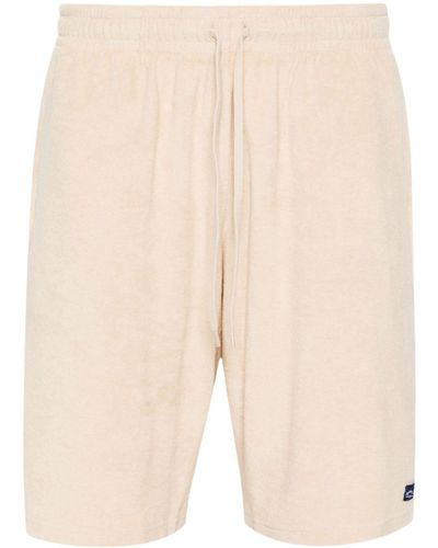 Maison Labiche Duperré Terry-cloth Shorts - Natural
