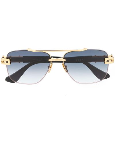 Dita Eyewear Grand-evo One Square-frame Sunglasses - Blue