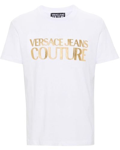 Versace Camiseta con estampado Barocco - Blanco