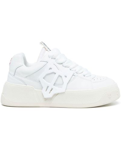 Naked Wolfe Kosa Lace-up Sneakers - White