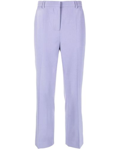 Moschino Jeans Slim-cut Chino Trousers - Purple