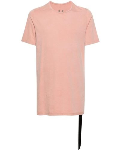 Rick Owens クルーネック Tシャツ - ピンク