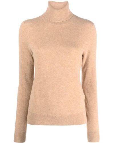 Polo Ralph Lauren Roll-neck Cashmere Sweater - Natural