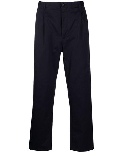 Carhartt Straight-leg Cut Trousers - Blue