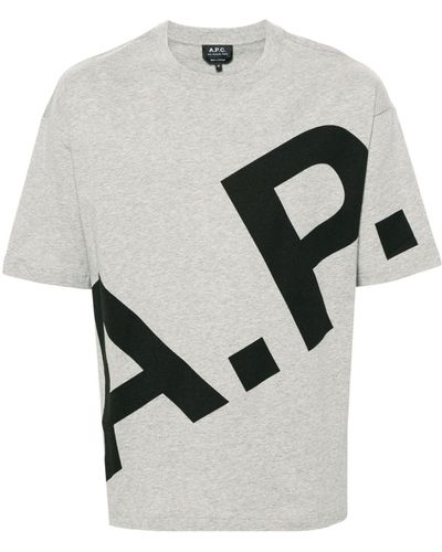A.P.C. Camiseta Lisandre - Blanco