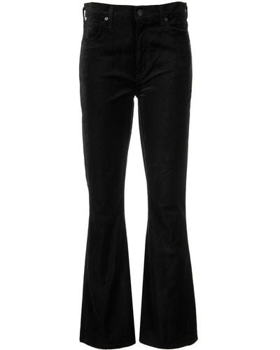 Citizens of Humanity Lilah Flared Bootcut Pants - Black