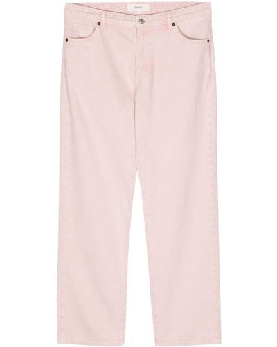 Ba&sh Ferell Jeans mit geradem Bein - Pink