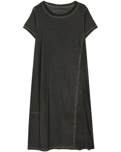 Rundholz Cotton Midi Dress - Black