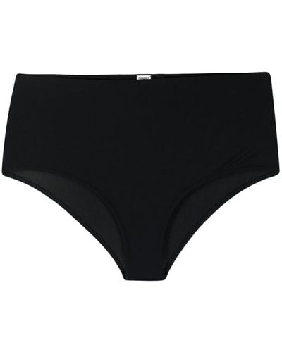 Totême High-waisted Bikini Bottoms - Black