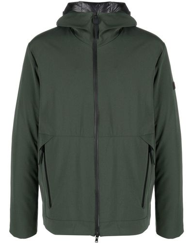 Peuterey Softshell Hooded Jacket - Green