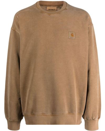 Carhartt Vista Katoenen Sweater - Bruin