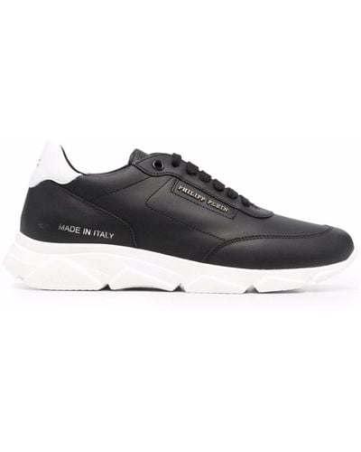 Philipp Plein Low-top Lace-up Trainers - Black
