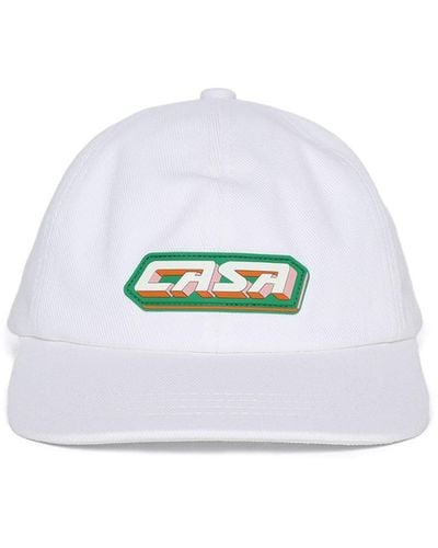 Casablancabrand Casa Racing Cotton Cap - White