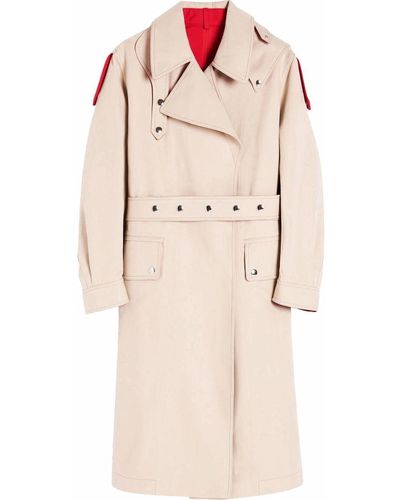 Victoria Beckham Belted Trench Coat - Multicolour